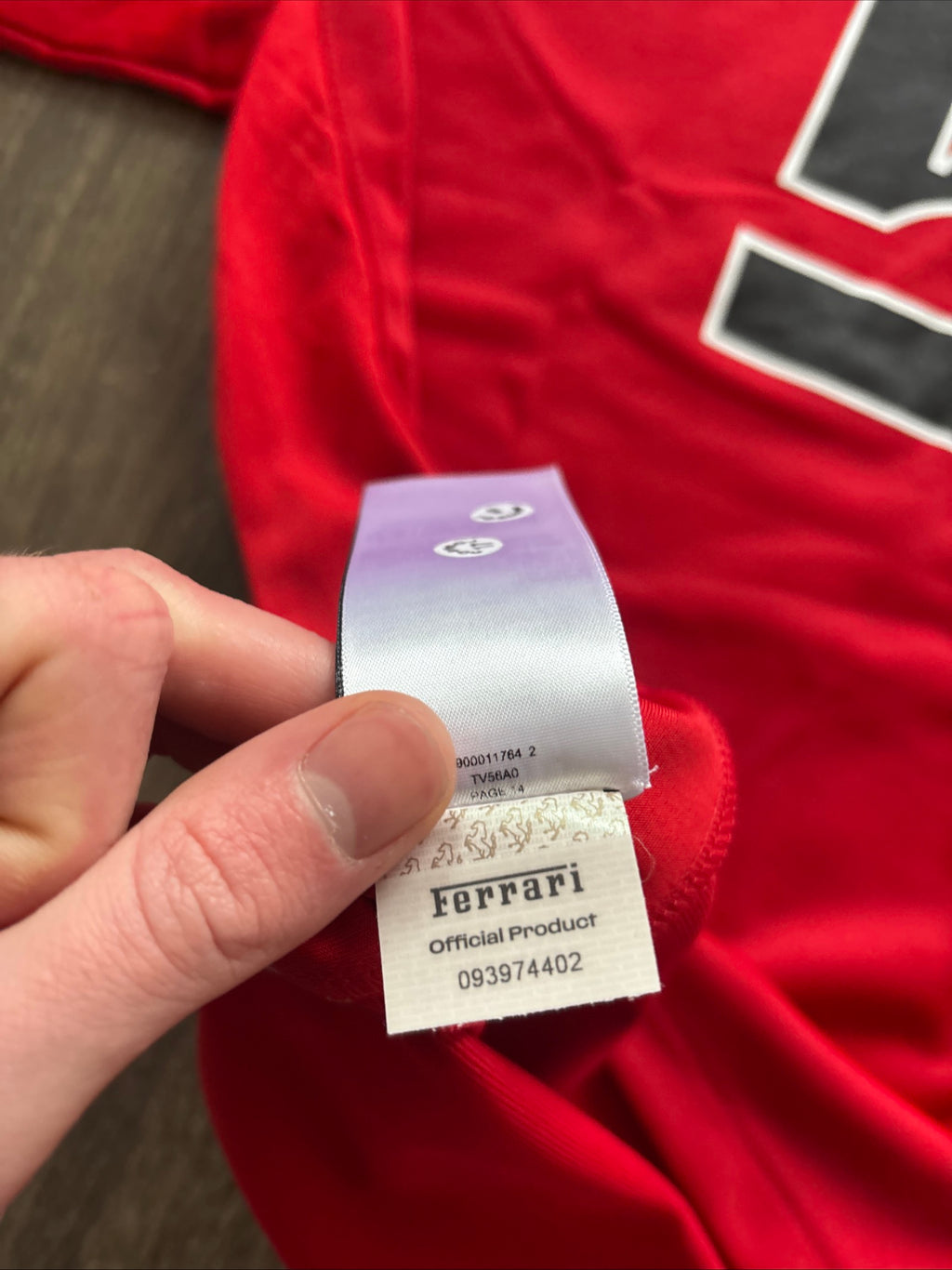 Ferrari F1 X Sainz American Football Jersey