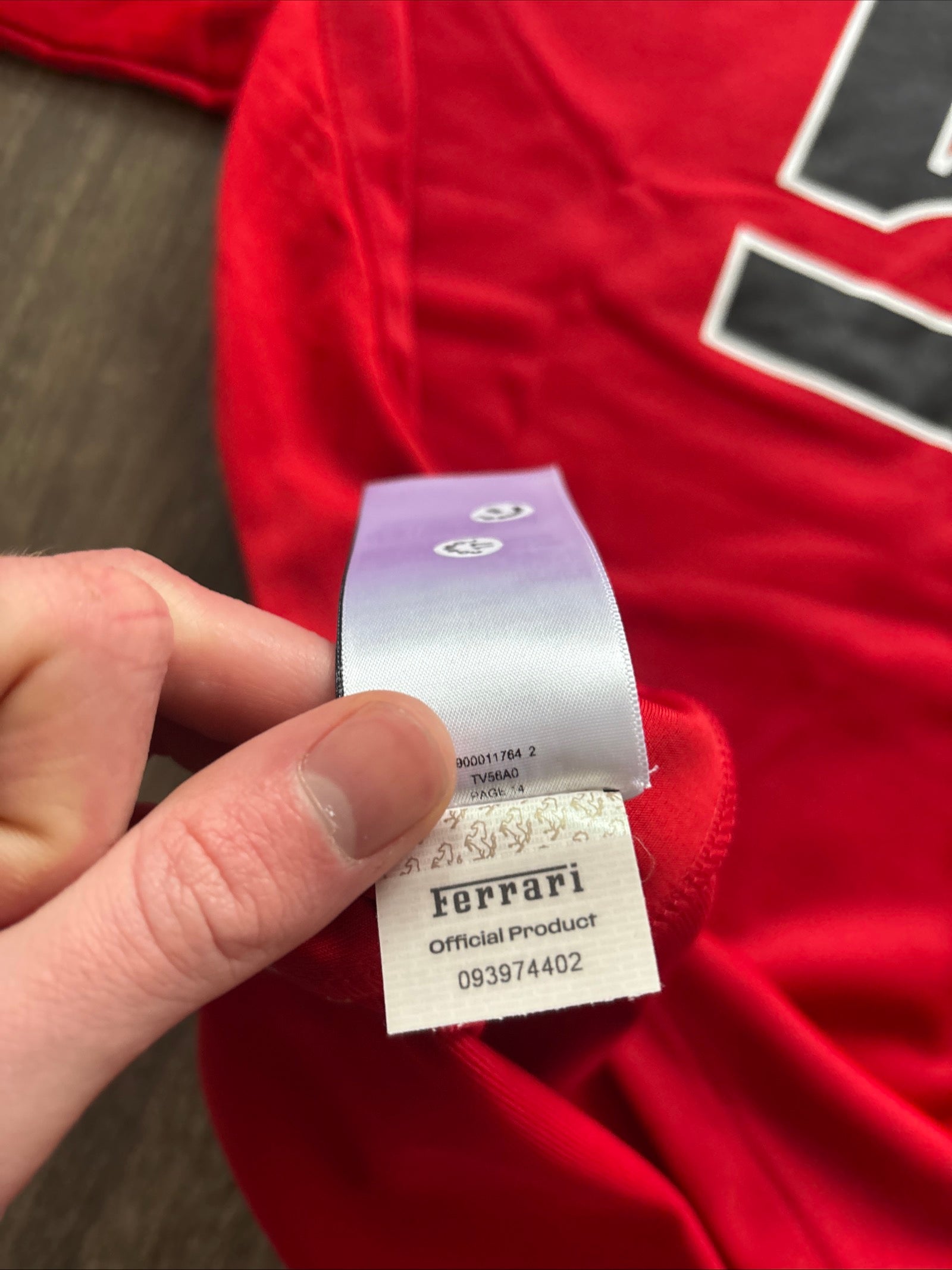 Ferrari F1 X Sainz American Football Jersey