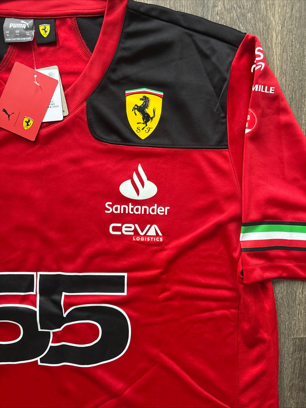 Ferrari F1 X Sainz American Football Jersey