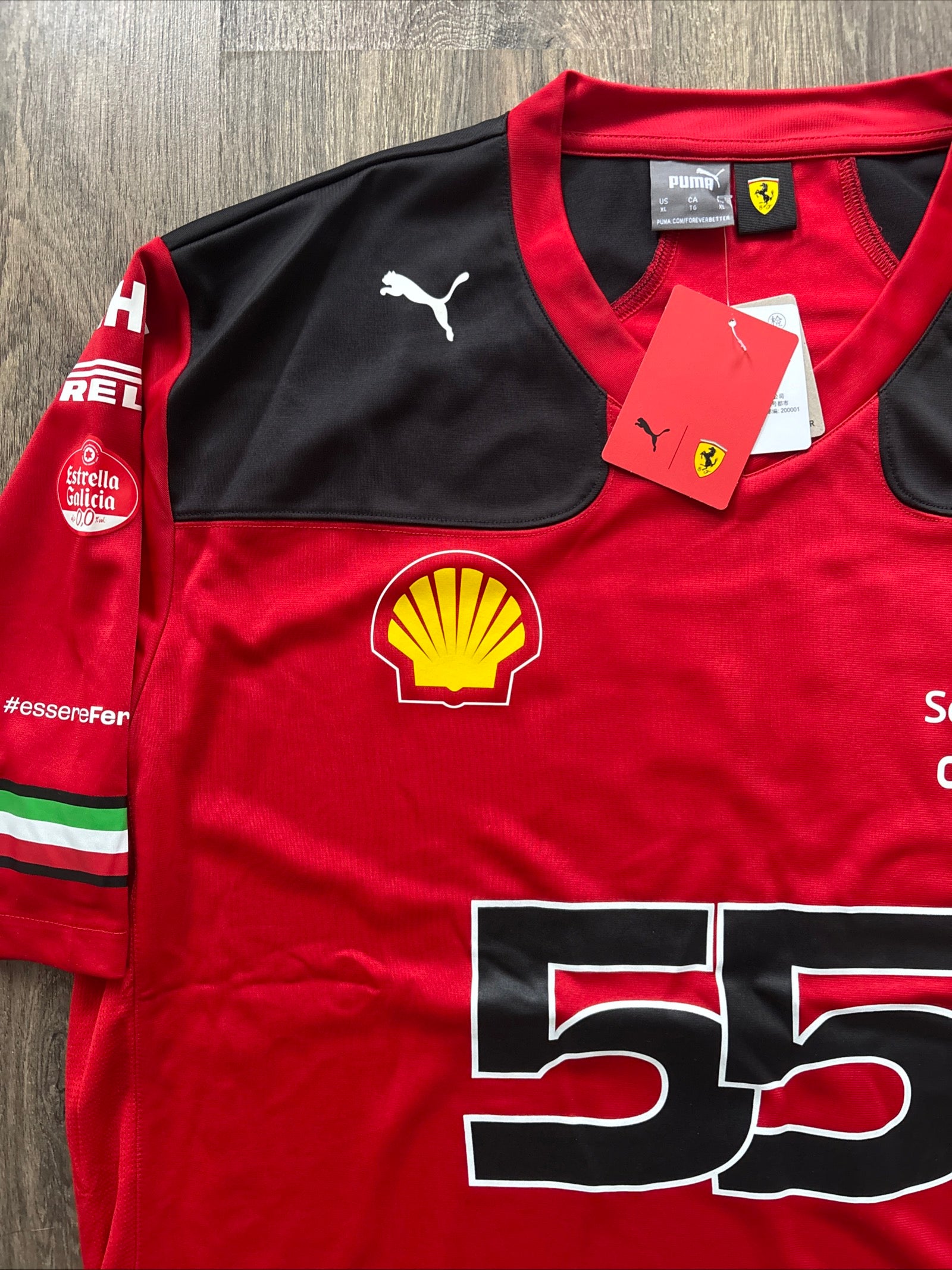 Ferrari F1 X Sainz American Football Jersey